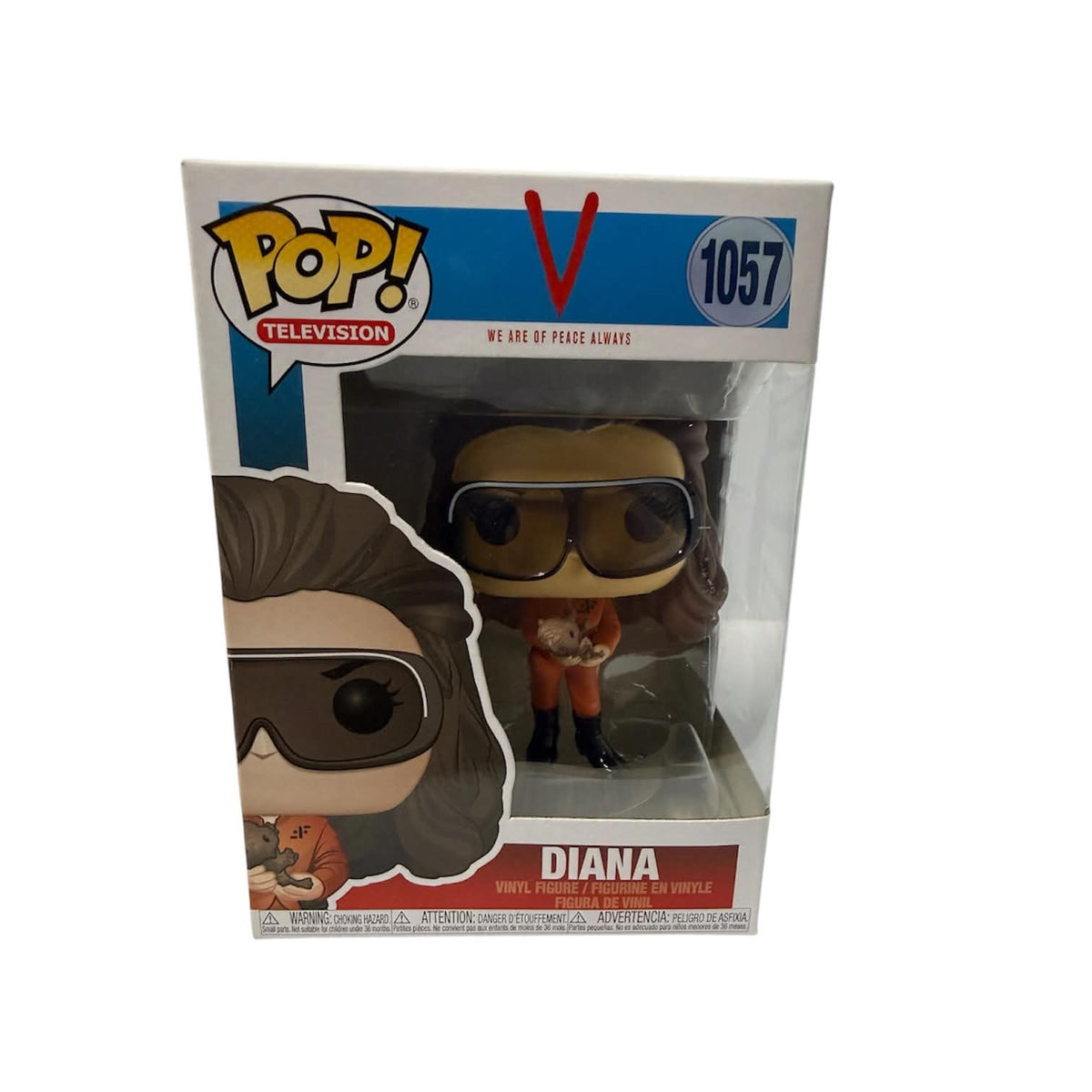 Funko pop V We are of peace always Diana