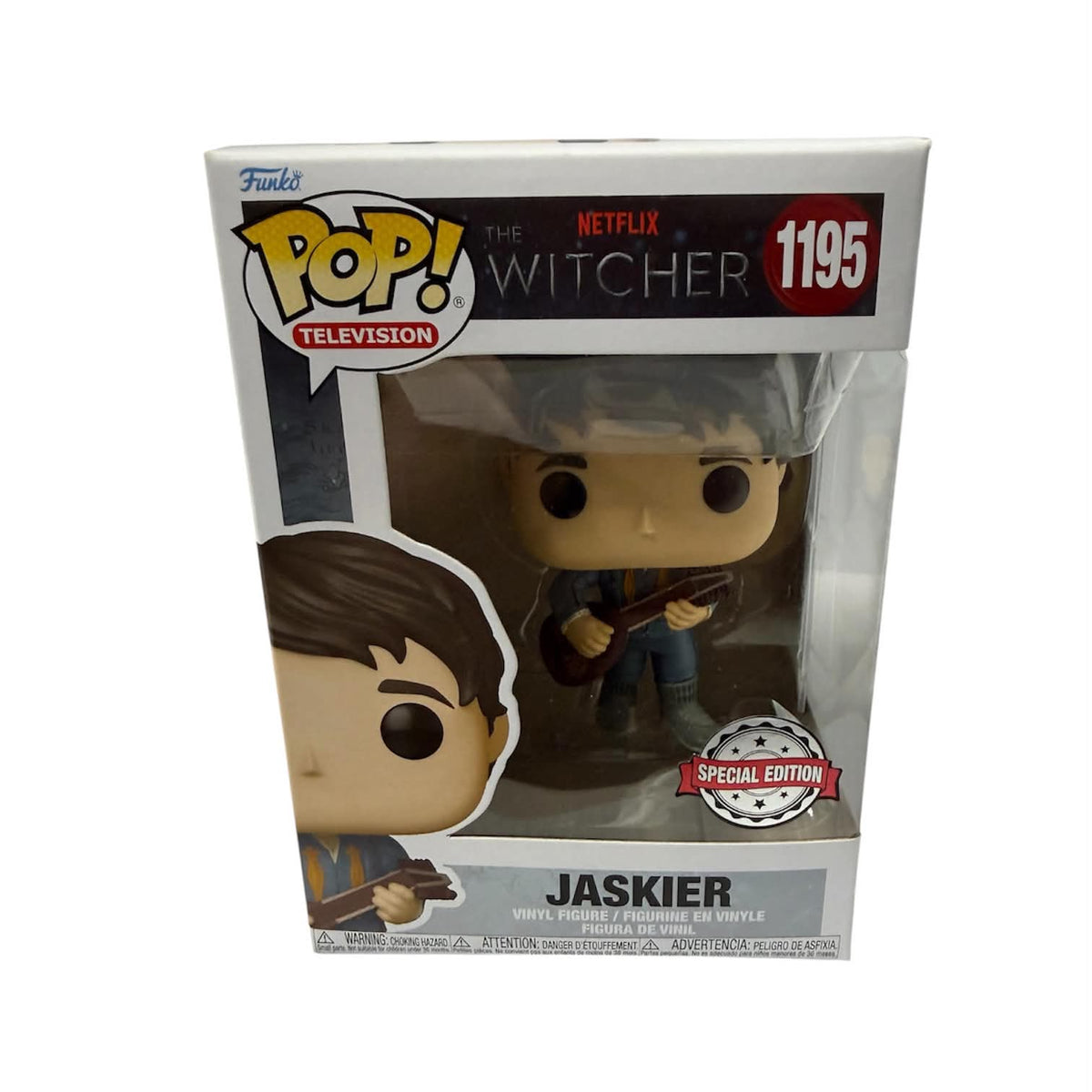 Funko pop NETFLIX The Witcher Jaskier SPECIAL EDITION
