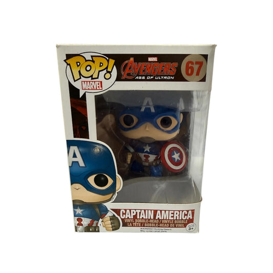 Funko pop marvel Avengers are of ultron Captain america
