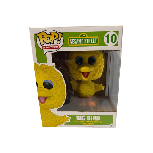 Funko pop Sesame Street Big bird flocked