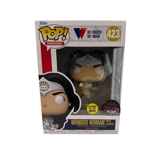 Funko pop wonder woman white lantern glows in the dark special edition