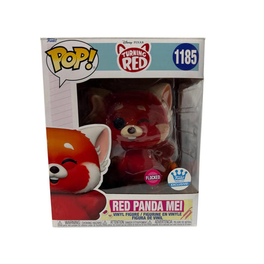 Funko pop turning red mel red panda flocked funko exclusive