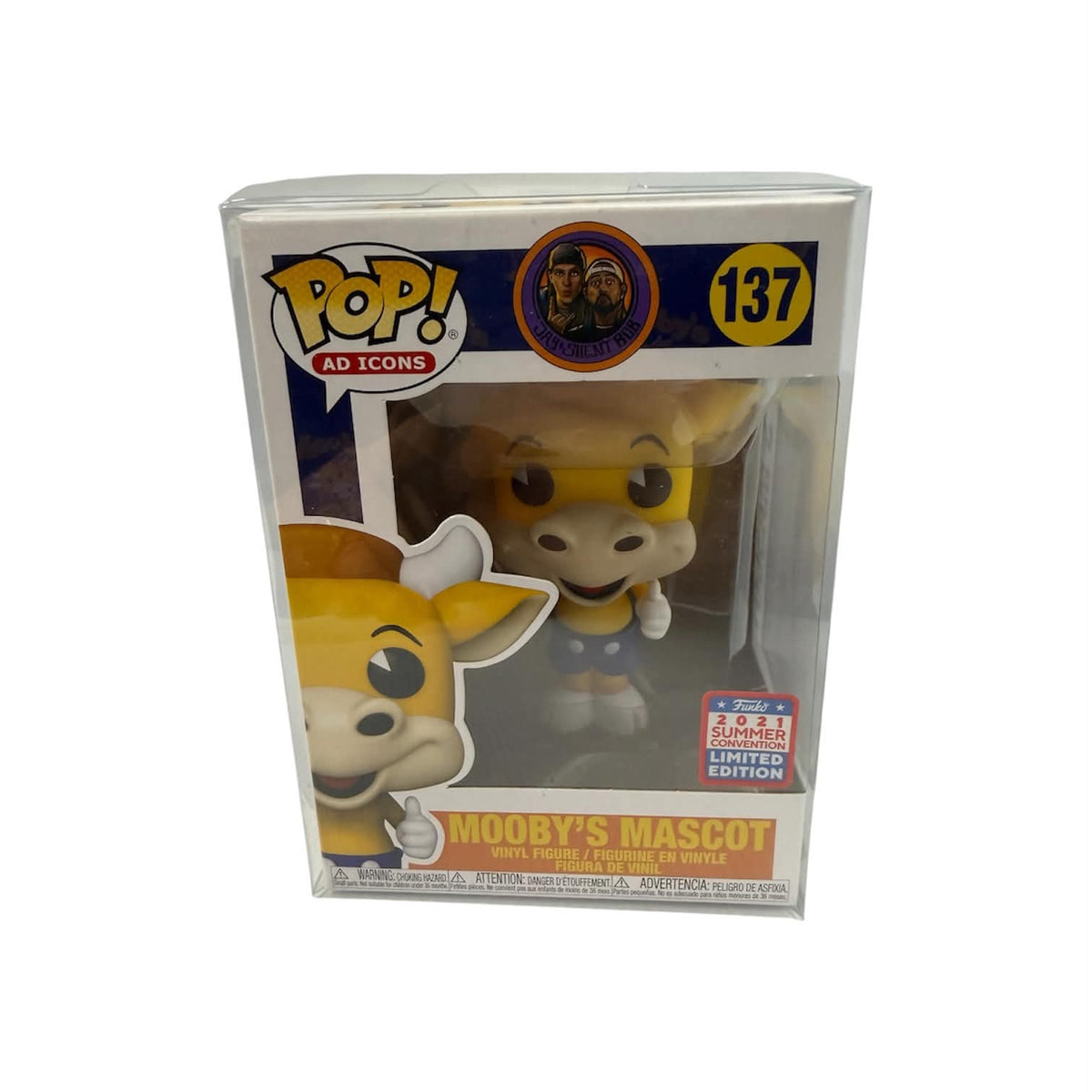 Funko pop Mooby's Mascot Jay & Silent Bob 2021 summer convention limited edition